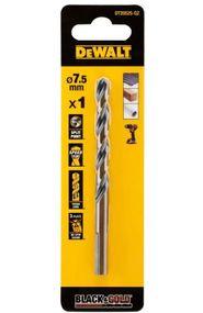 Свердло по металу DeWalt BLACK & GOLD HSS-G 7.5 мм (DT20525)