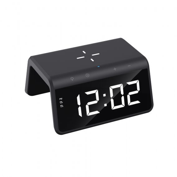 Розумний годинник з бездротовою зарядкою 3в1 HAVIT W320 15W Black | Зображення 1