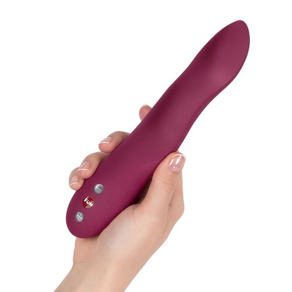 Пульсатор для точки G Fun Factory Stronic Wave Wine Red, Красный | Зображення 8