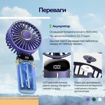 Вентилятор XoKo XK-F03-WH | Зображення 2