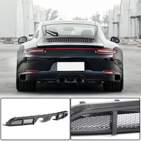 Дифуузор заднього бампера (для Carrera 4 GTS 2017-2018, Карбон) для Porsche 911 рр