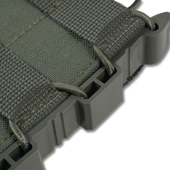 Жесткий усиленный тактический подсумок Kiborg GU Single Mag Pouch Khaki | Зображення 9