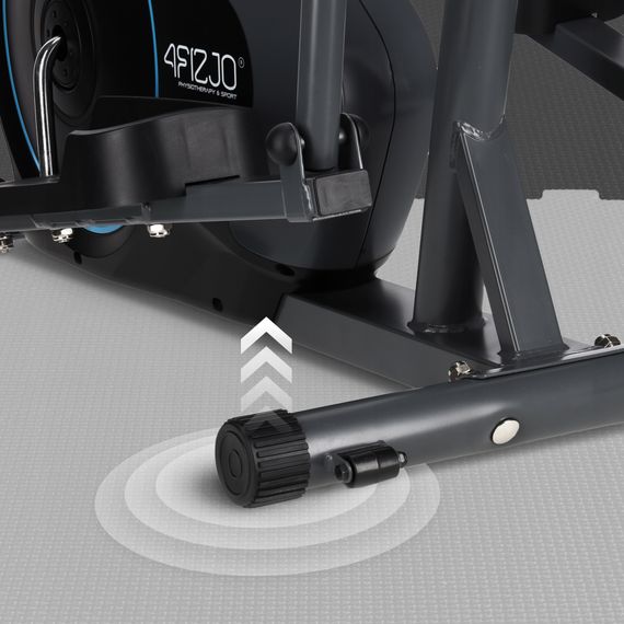 Мат-пазл (ласточкин хвіст) 4FIZJO Mat Puzzle EVA 100 x 100 x 2 cм Black/Grey (P-5907739316226) | Зображення 7