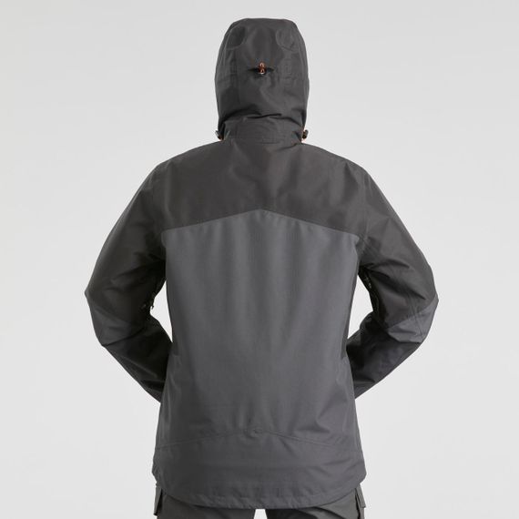 Чоловіча куртка Travel 500 3-в-1 - Чорна - 3XL | Зображення 4