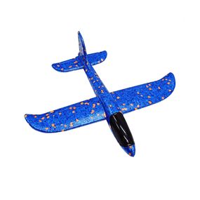 Детский метательный самолёт-планер C28006(Blue) длина 26 см