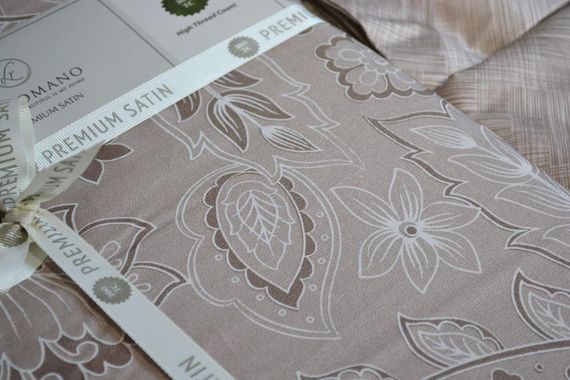 Постільна білизна La Romano Premium Satin 200×220 Theron Rock | Зображення 3