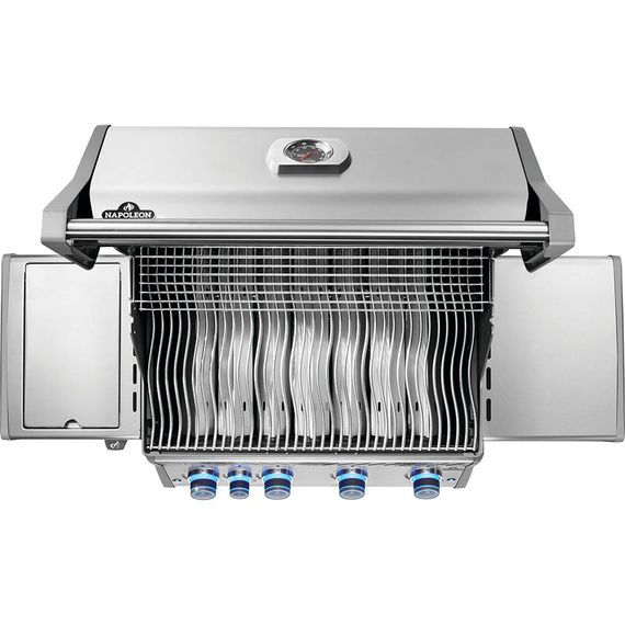 Газовий гриль Napoleon Rogue PRO-S 525 RSIB з бічним пальником Sizzle Zone і вертілем (69912)  нерж сталь RPS525RSIBPSS-2-UA Код: 012822 | Зображення 8