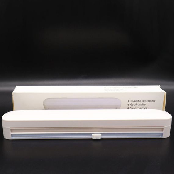 Диспенсер для зберігання та розрізання харчової плівки, 36х7х7см / Кухонний органайзер для фольги та пергаменту | Зображення 9