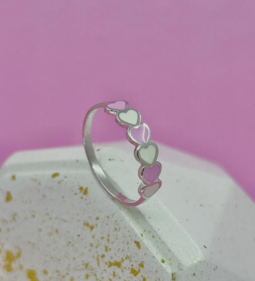 Серебряный гарнитур с эмалью Artsriblo арт.А127 | Зображення 2
