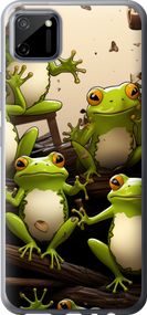 Чехол на Realme C11 2020 Жабки "5656u-2031-17620"