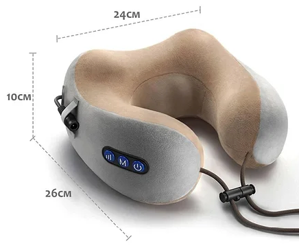 Масажна подушка для шиї U-shaped massage pillow | Зображення 6