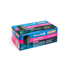 Мережевий блок живлення MastAK SW-2122 (12V 2000mA)