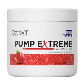 Передтренувальний комплекс OstroVit Pump Extreme 300g (Strawberry)