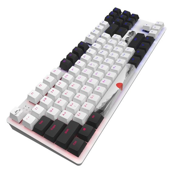 Клавіатура Dark Project One 87 Fuji ABS RGB Mech G3ms Sapphire USB Black/White (DPO87_GSH_Fuji_ANSI_UA) | Зображення 3