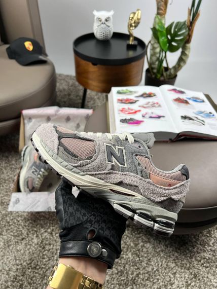 Кросівки New 2002R New Grey Pink , текстиль , В'єтнам 40 25.5 см | Зображення 7