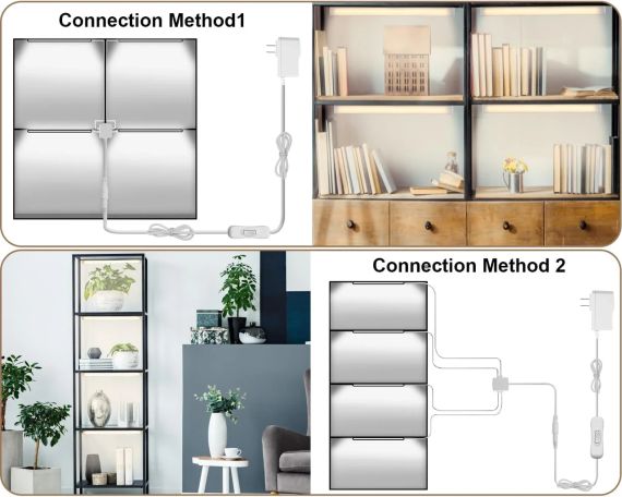 Світлодіодні лампи 4 шт (30 см) теплий жовтий, 1200 лм, 12 Вт | Зображення 4
