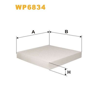 Фильтр салона Wixfiltron WP6834