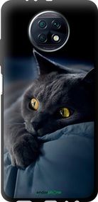 Чохол на Xiaomi Redmi Note 9T Димчастий кіт "825b-2261-2448"