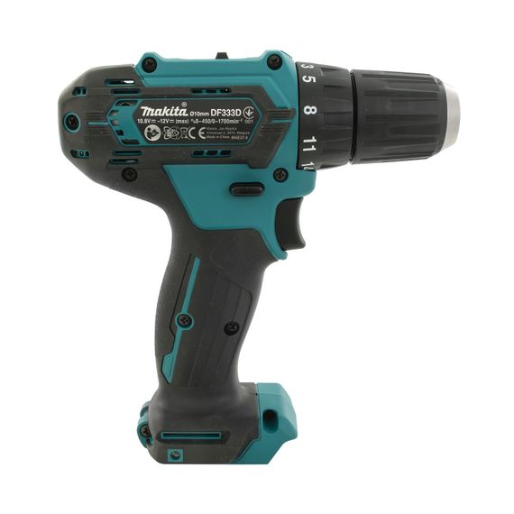 Шурупокрут акумуляторний Makita DF333DZ (30 Нм, 0.8-10 мм, CXT, без акумуляторів та зарядного пристрою) | Зображення 3