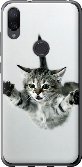 Чехол на Xiaomi Mi Play Летящий котёнок "2322u-1644-17620"