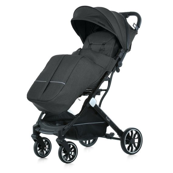 Дитяча прогулянкова коляска FLASH M 5727-1 Almost Black | Зображення 9