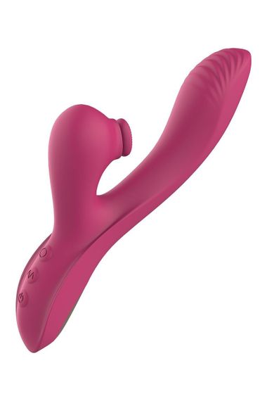 Вібратор кролик подвійний стимуляції Dream Toys Dual G-Spot Vibe Essentials, рожевий Sex Aura | Зображення 3