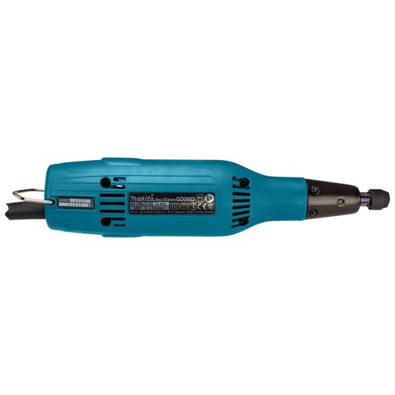 Шліфмашина пряма мережева Makita GD0603 (240 Вт, 6 мм, 28000 об/хв) | Зображення 2