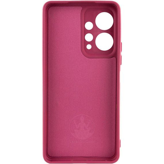 Чохол Silicone Cover Lakshmi Full Camera (AAA) для Xiaomi Redmi Note 12 4G Бордовий / Plum | Зображення 1