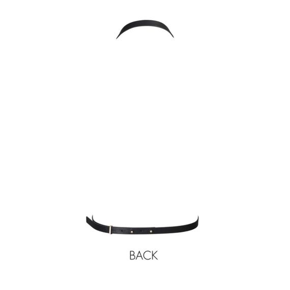 Портупея з кільцем на грудях MAZE Bijoux Indiscrets чорна, OS sexstyle | Зображення 4