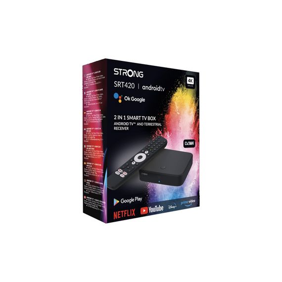 Медіаплеєр Strong SRT 420 Android TV і ефірний приймач в одному пристрої (SRT 420) | Зображення 6