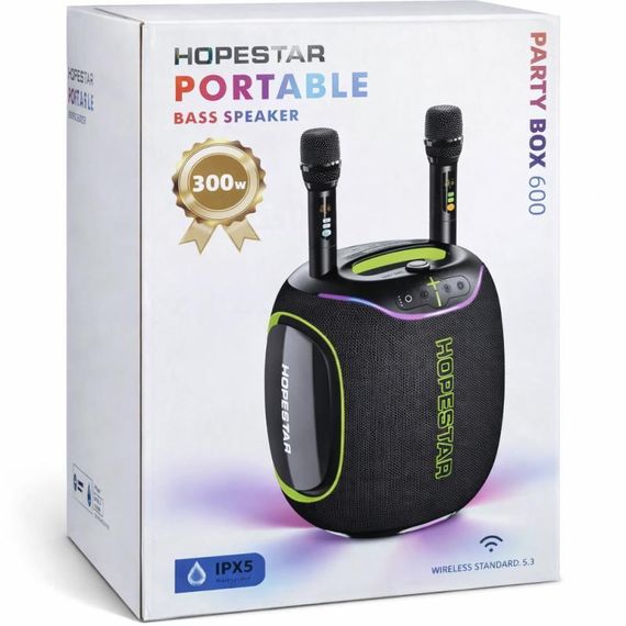 Bluetooth колонка Hopestar PartyBox 600 300W Black | Зображення 3