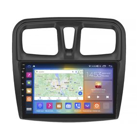 Штатная магнитола 10" Lesko для Renault Logan II 2012-2018 2/32Gb CarPlay 4G Wi-Fi GPS Prime 8 ядер Рено