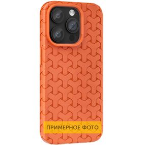 Чехол TPU Weaving для Apple iPhone 15 (6.1") Orange