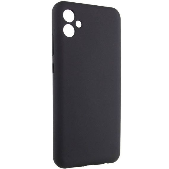 Чехол Silicone Cover Lakshmi Full Camera (AAA) для Samsung Galaxy A07 Черный / Black | Зображення 1