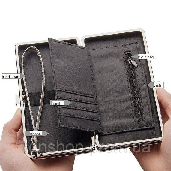 Жіночий гаманець у подарунок BAELLERRY, Практичний гаманець для стильних жінок, Гаманці жіночі VX-55 | Зображення 6