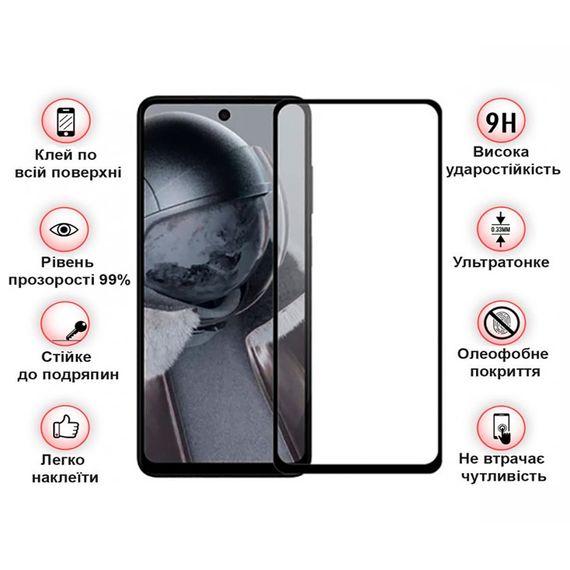 Скло захисне BeCover HMD Pulse Plus Black (712504) | Зображення 2