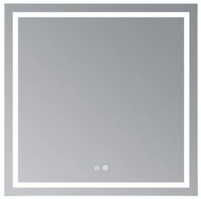 Дзеркало Qtap Mideya (MI1) квадратне з LED-підсвічуванням Touch QT2078NCF808048477