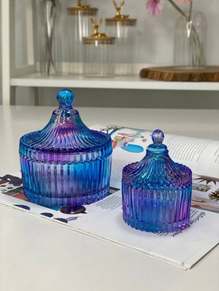 Конфетница Olens Купол 102-026 80 мл синяя | Зображення 1