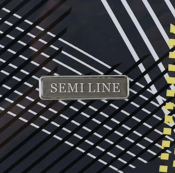 Валіза Semi Line 24" (M) Black Pattern (T5651-2) (DAS302324) | Зображення 1