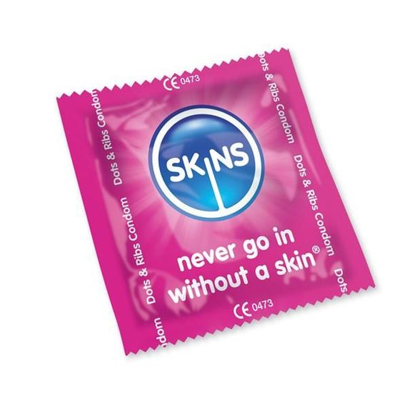 Skins презервативи з крапками і ребрами | Зображення 1