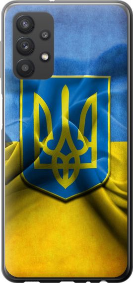 Чехол на Samsung Galaxy A32 A325F Флаг и герб Украины 1 "375u-2204-17620"