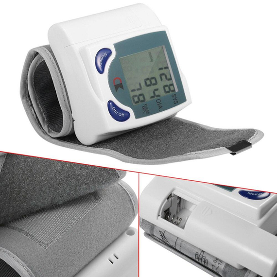 Цифровой автоматический тонометр Blood Pressure Monitor для измерения АД и пульса -VN-31 | Зображення 6