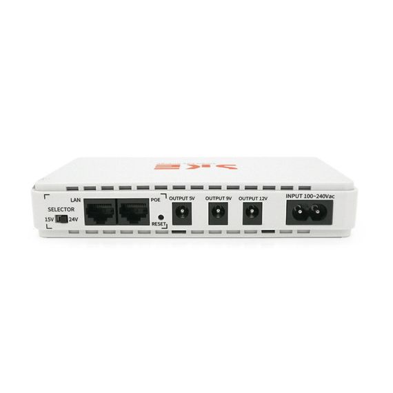 ИБП для роутеров / коммутаторов / PON/POE-432E, 5/9/12V, 1A, 4x2200MAh, BOX (160*28*105mm) | Зображення 5