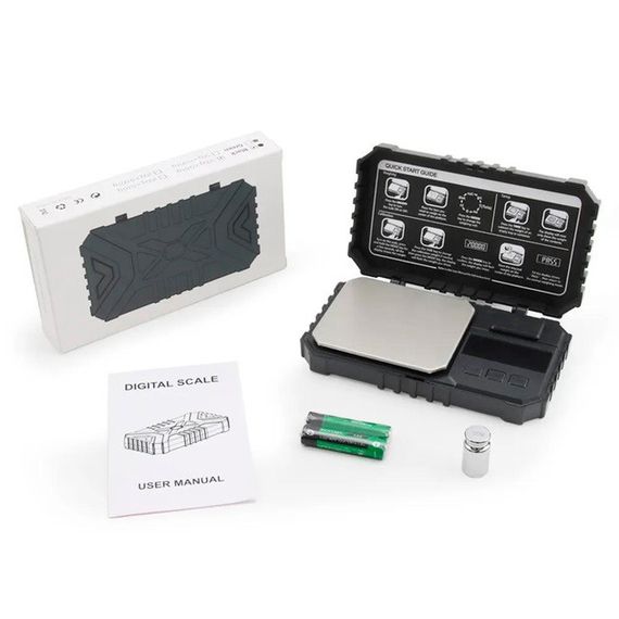 Міліграмові ваги, Ювелірні ваги з підсвічуванням Точні електронні CR-656 для біжутерії