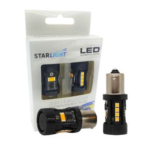 Комплект світлодіодних ламп StarLight LED SL-CB7 CANBUS PY21W BAU15S AMBER 12V