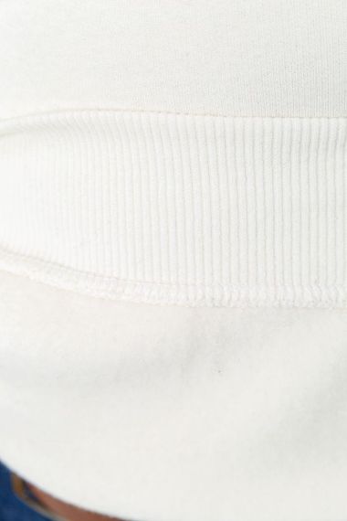 Батник мужской на флисе  цвет молочный 215R5044 | Зображення 5