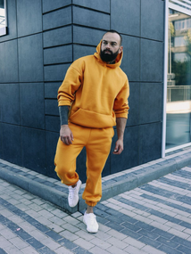 Костюм Оверсайз Зима жовтий S XL