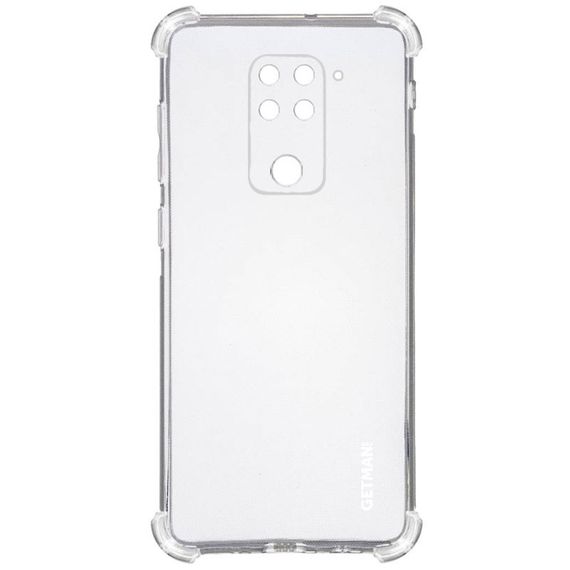 TPU чехол GETMAN Ease logo усиленные углы для Xiaomi Redmi Note 9 / Redmi 10X