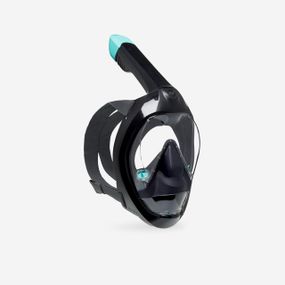 Маска Easybreath 900 для снорклінгу для дорослих чорна - M/L