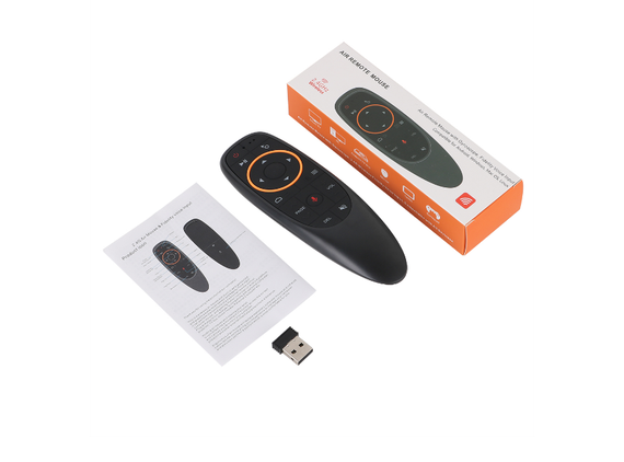 Гироскопический пульт управления Air Mouse G10S с голосовым управлением и гироскопом для Android TV приставок | Зображення 5
